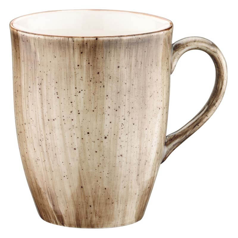 Bonna Aura Terrain Conic Mug 33cl beige - 24 pcs.