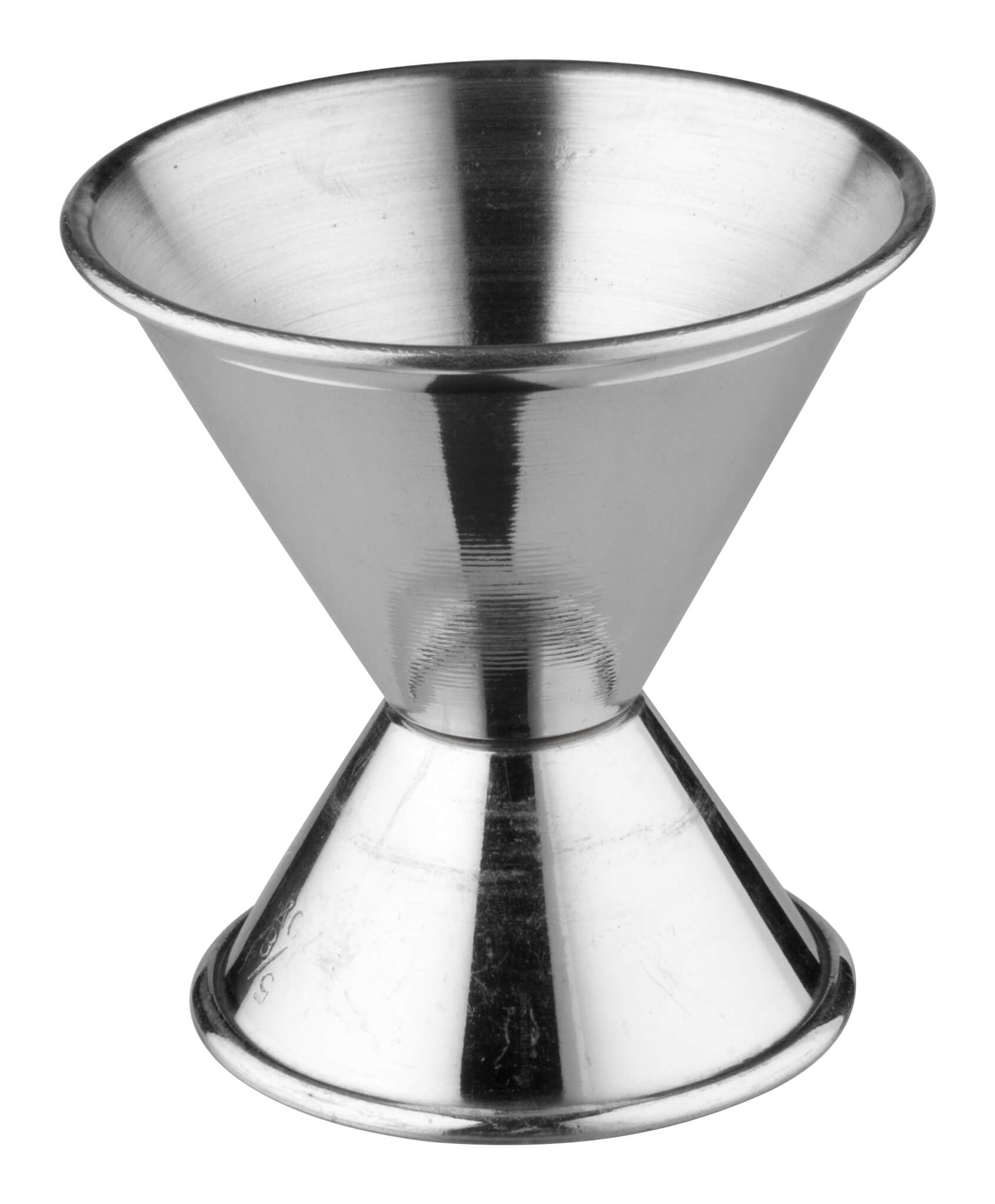 Double jigger - stainless steel (0,625/1,25oz.)