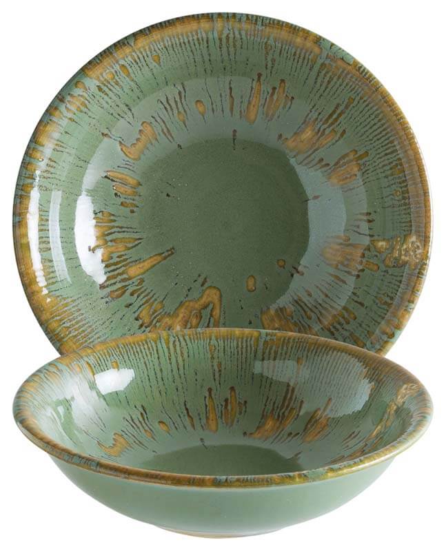 Bonna Snell Sage Gourmet Bowl 13cm green - 12 pcs.