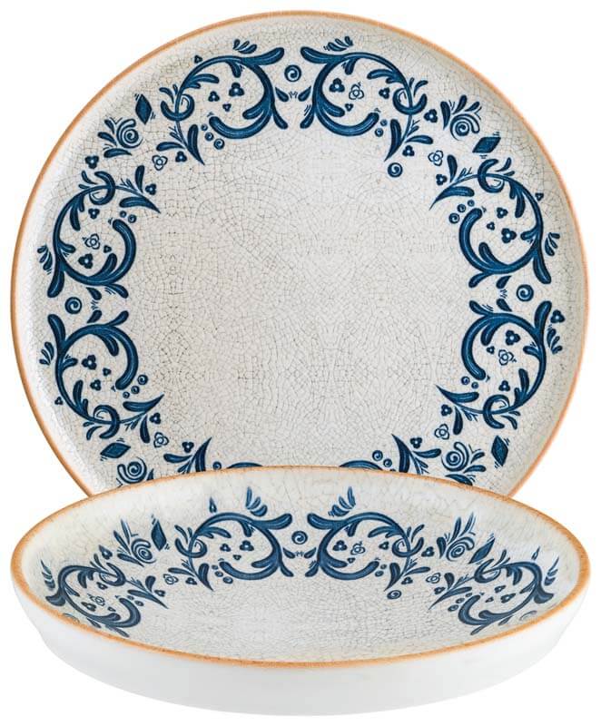 Bonna Viento Hygge plate 22cm blue - 6 pcs.