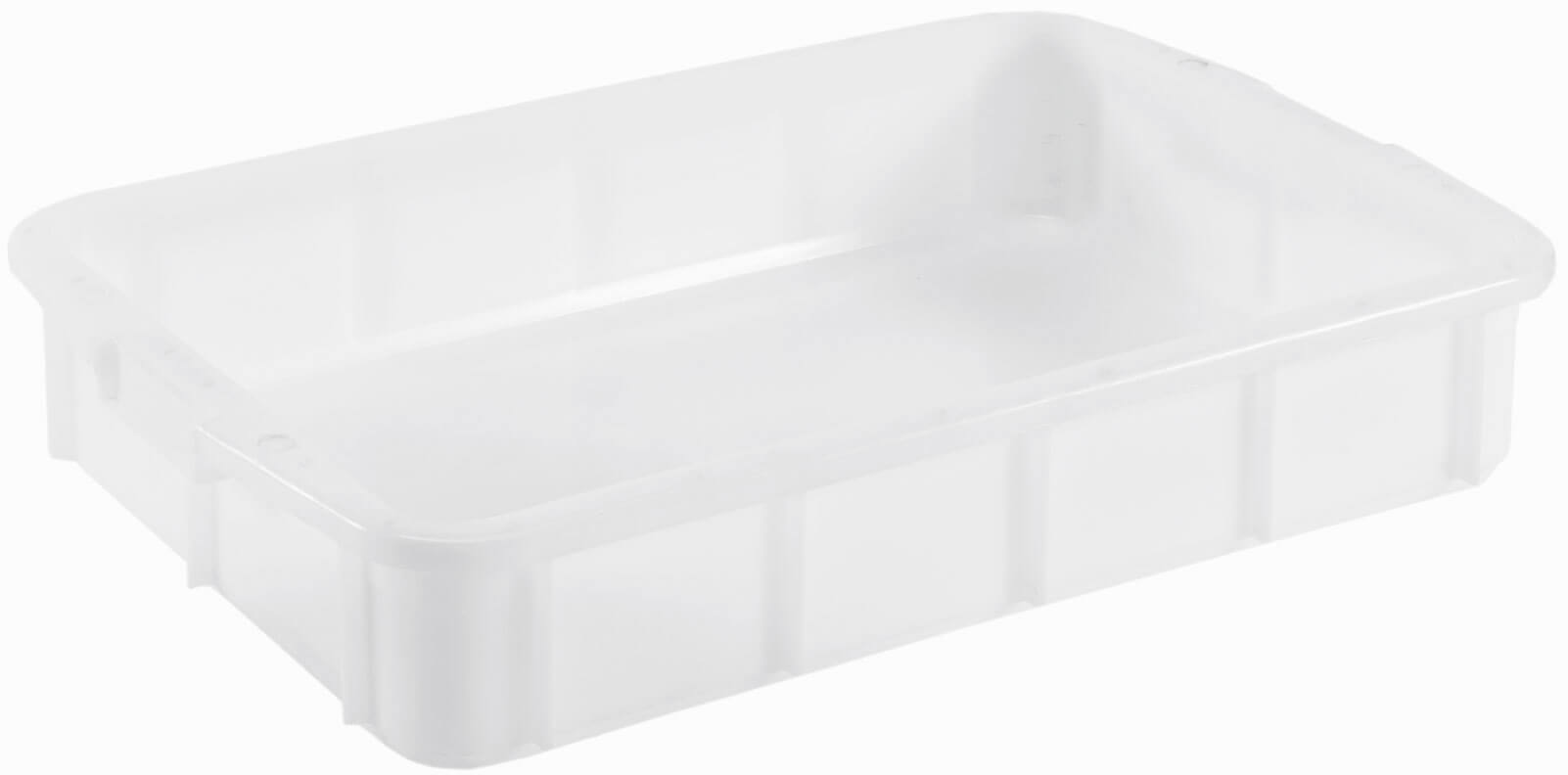 Stacking and transport container Classic white - 660x450x130mm (28l)