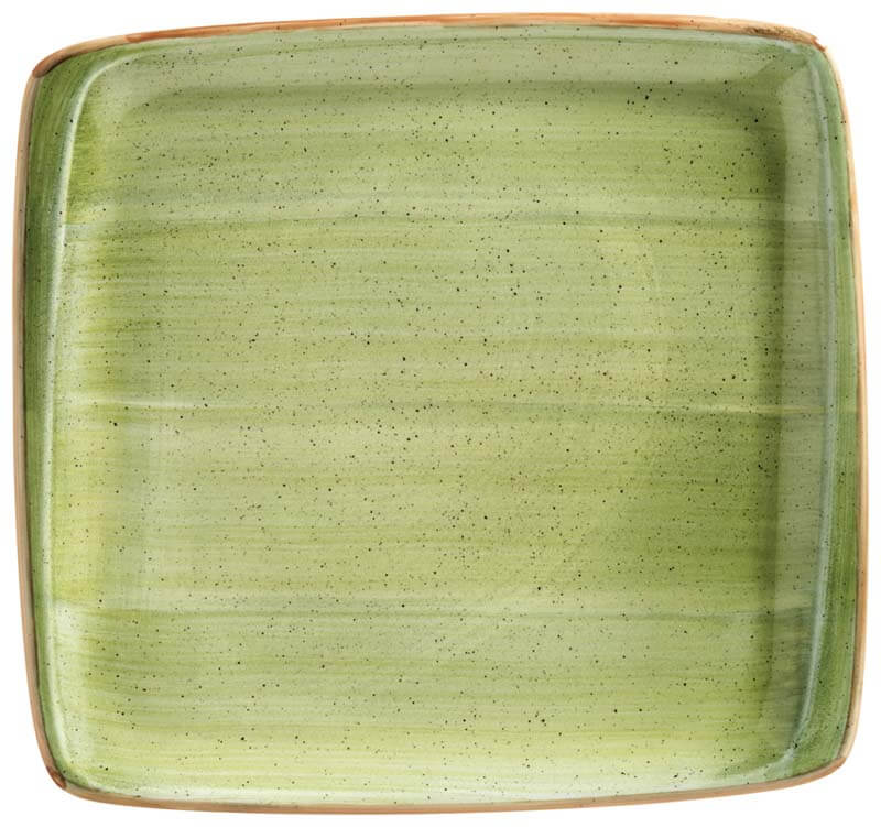 Bonna Aura Therapy Moove Plate 27x25cm green - 6 pcs.