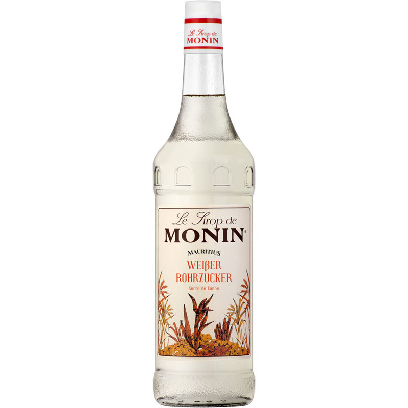 Cane sugar white - Monin Syrup (1,0l)