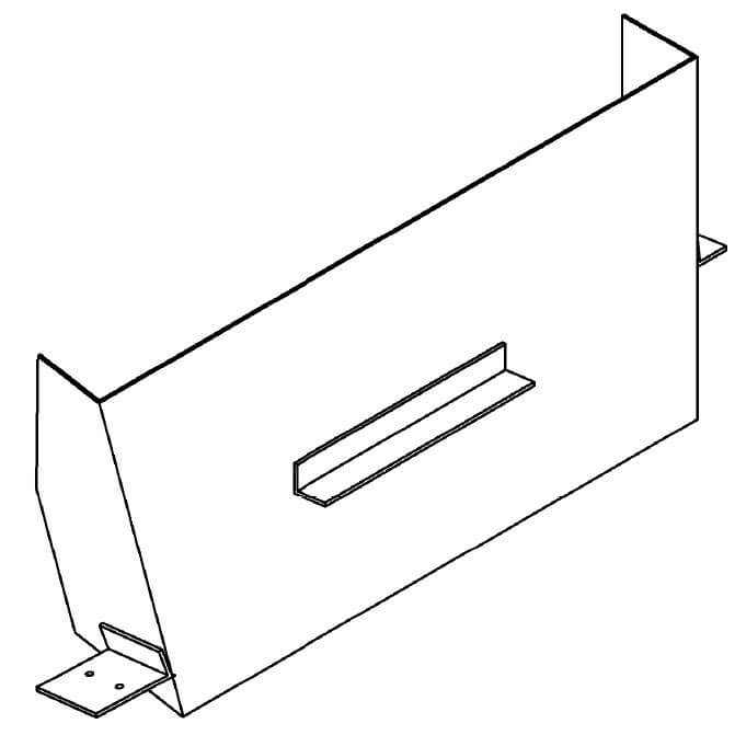 Hoshizaki ice chute IM-240 ANE