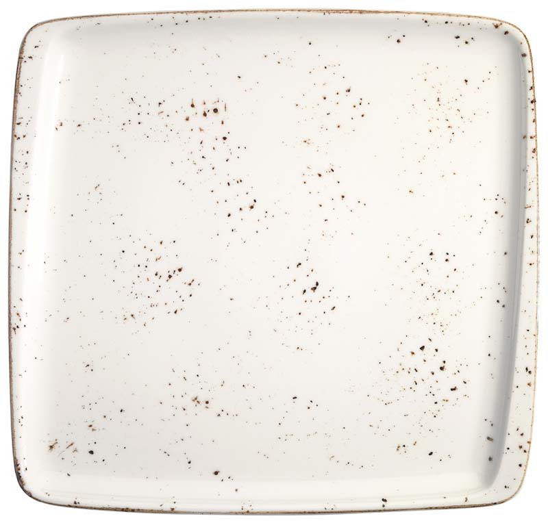 Bonna Grain Moove Plate 27x25cm cream - 6 pcs.