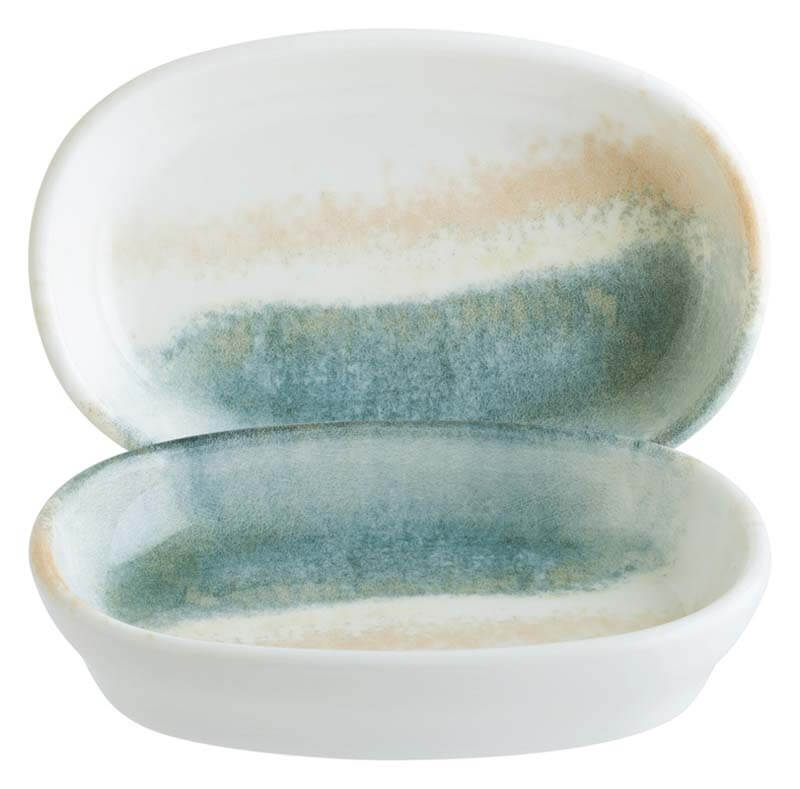 Bonna Fium Hygge Oval Bowl 10x6,5cm blue - 12 pcs.