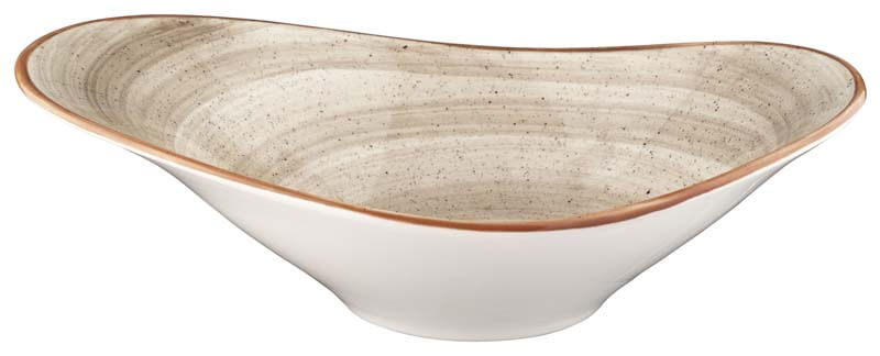 Bonna Aura Terrain Stream Bowl 27x19cm, 75cl beige - 6 pcs.