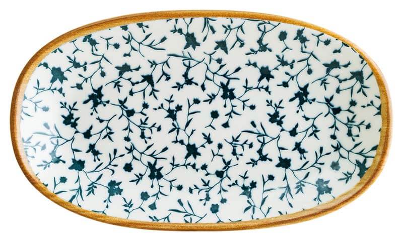 Bonna Calif Gourmet Oval plate 15x8,5cm blue - 12 pcs.