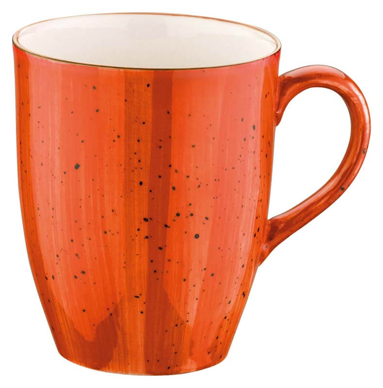 Bonna Aura Terracotta Conic Mug 33cl orange - 24 pcs.