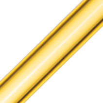 Glass drinking straws (200x8mm) - yellow (50 pcs. + 3 brushes)