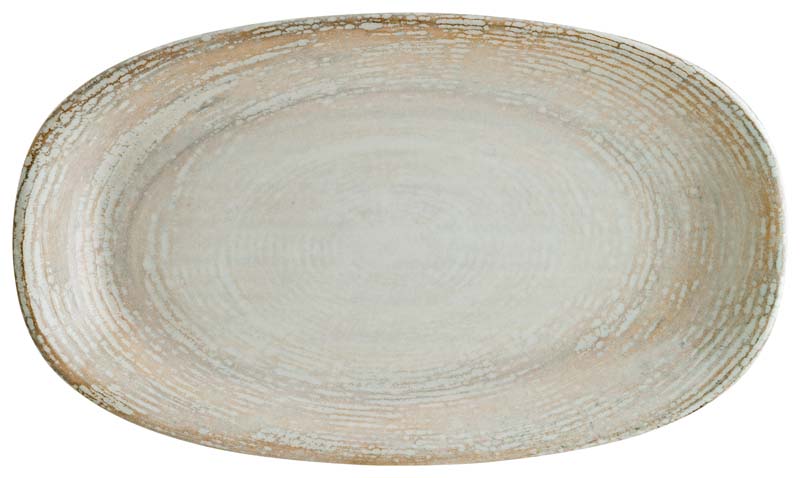 Bonna Patera Gourmet Oval plate 24x14cm beige - 12 pcs.