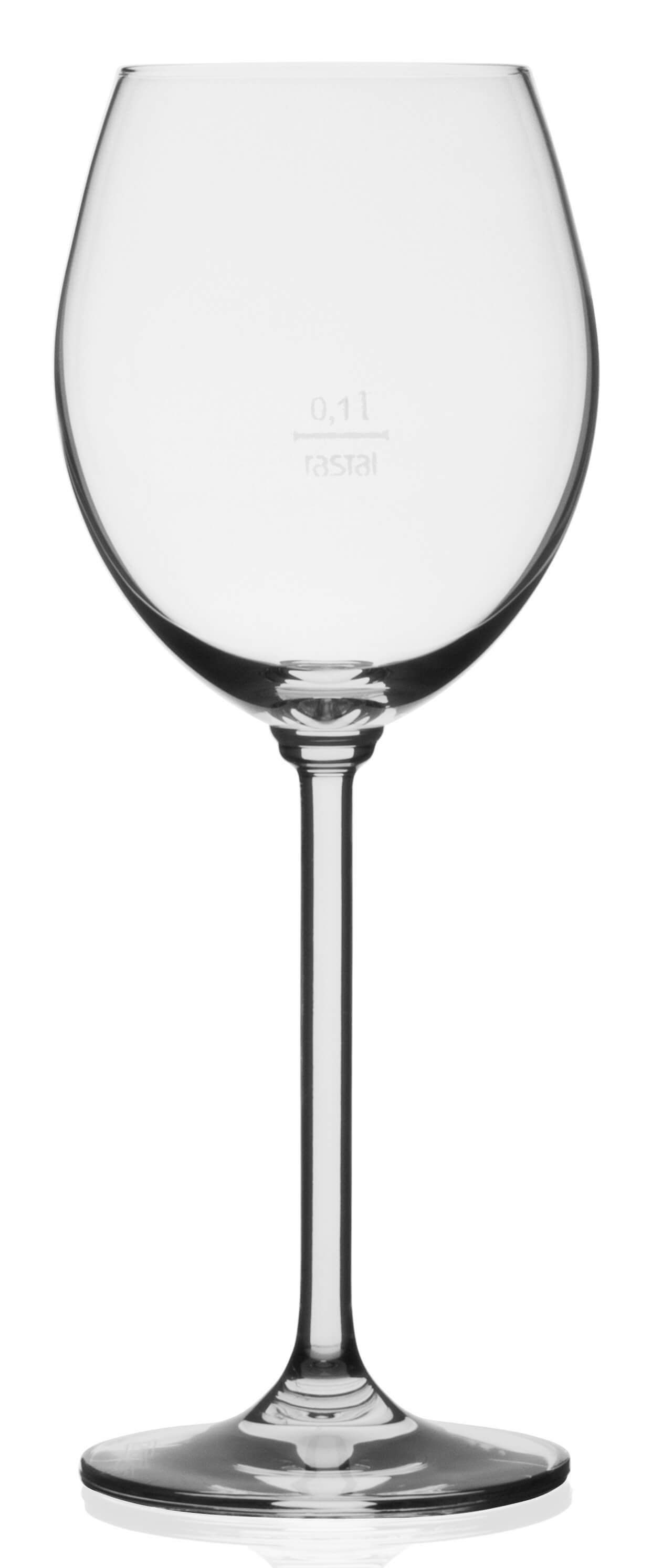 White wine glass, Piacenza Rastal - 312ml, 0,1l CM (6pcs)