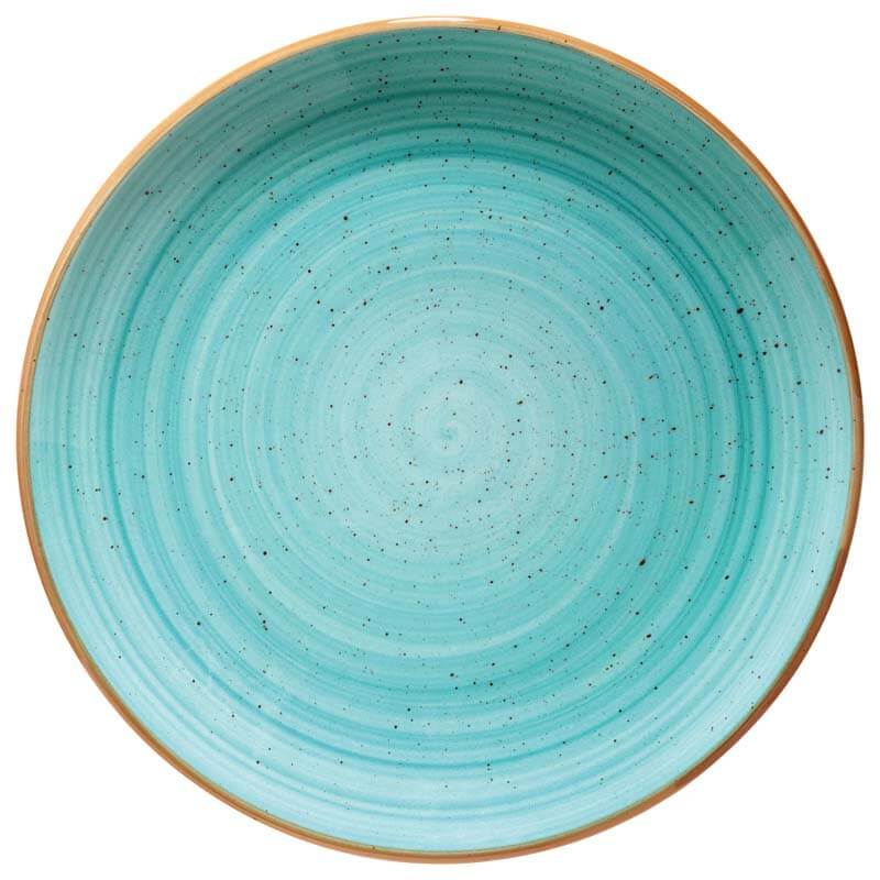 Bonna Aura Aqua Gourmet Plate 21cm turquoise - 12 pcs.