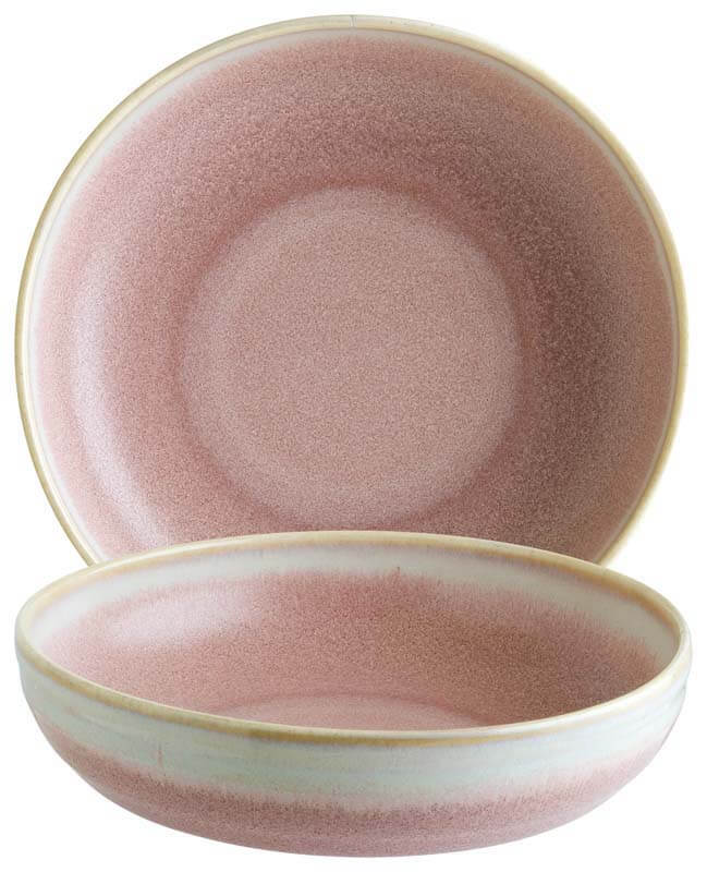 Bonna Pott Bowl Pink 18cm, 65cl pink - 12 pieces