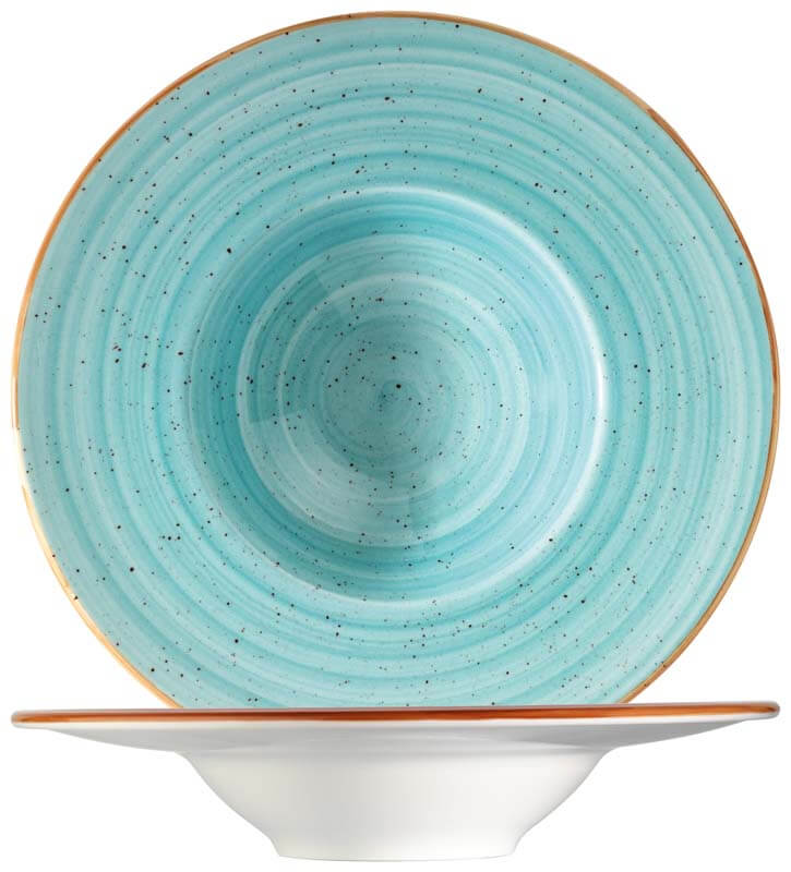 Bonna Aura Aqua Banquet Pasta plate 28cm turquoise - 6 pcs.