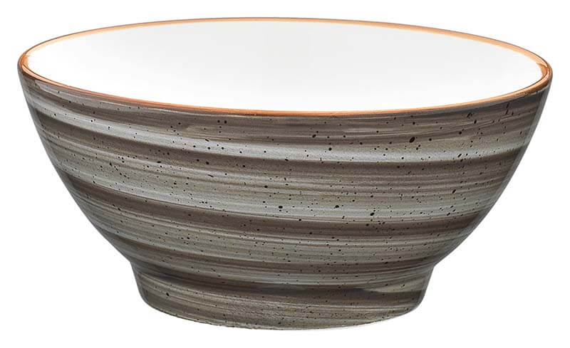 Bonna  Aura Space Rita Soup bowl 12cm grey - 12 pcs.