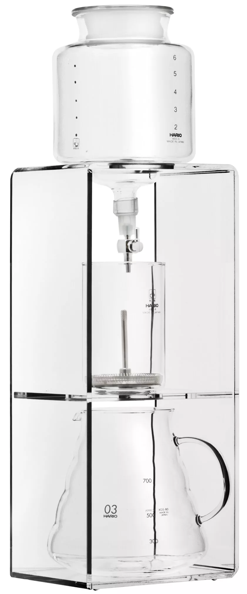 Hario Water Dripper Clear Coffee maker