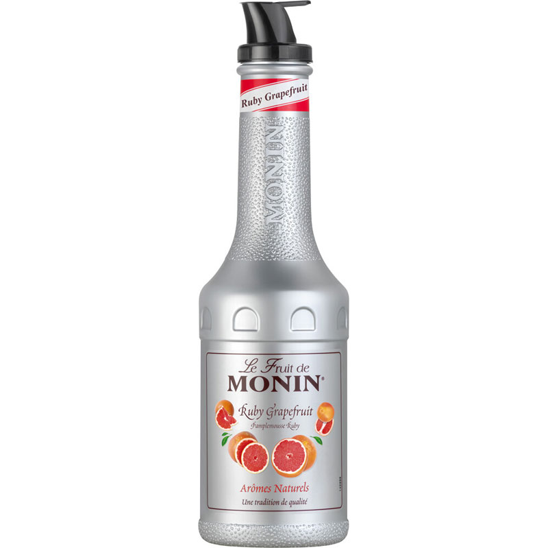 Ruby Grapefruit Fruit Purée Mix - Monin (1,0l)