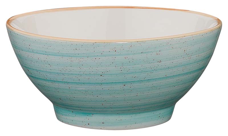 Bonna Aura Aqua Rita Soup bowl 14cm turquoise - 12 pcs.