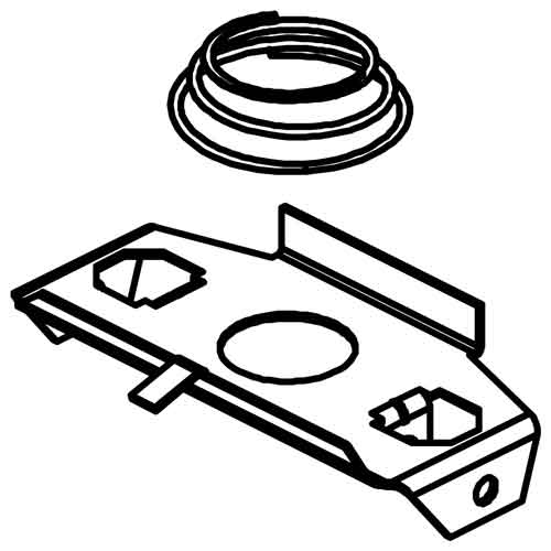 50670 - Santos #50 - Spring and brake plate assembly