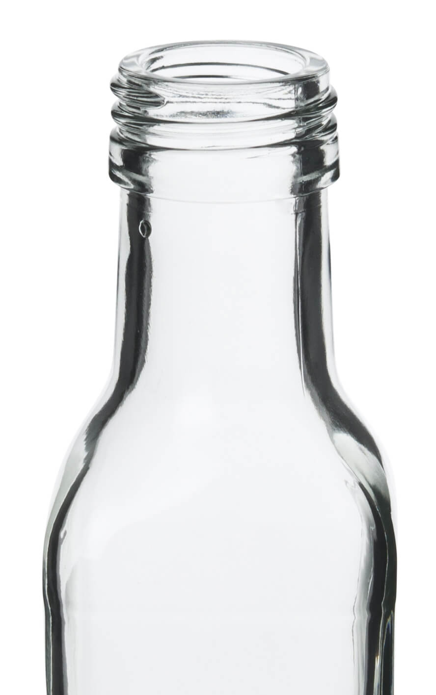 Glass bottle square - 250ml