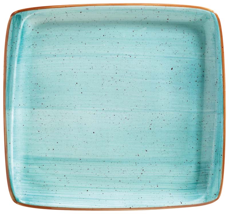 Bonna Aura Aqua Moove plate 27x25cm turquoise - 6 pcs.