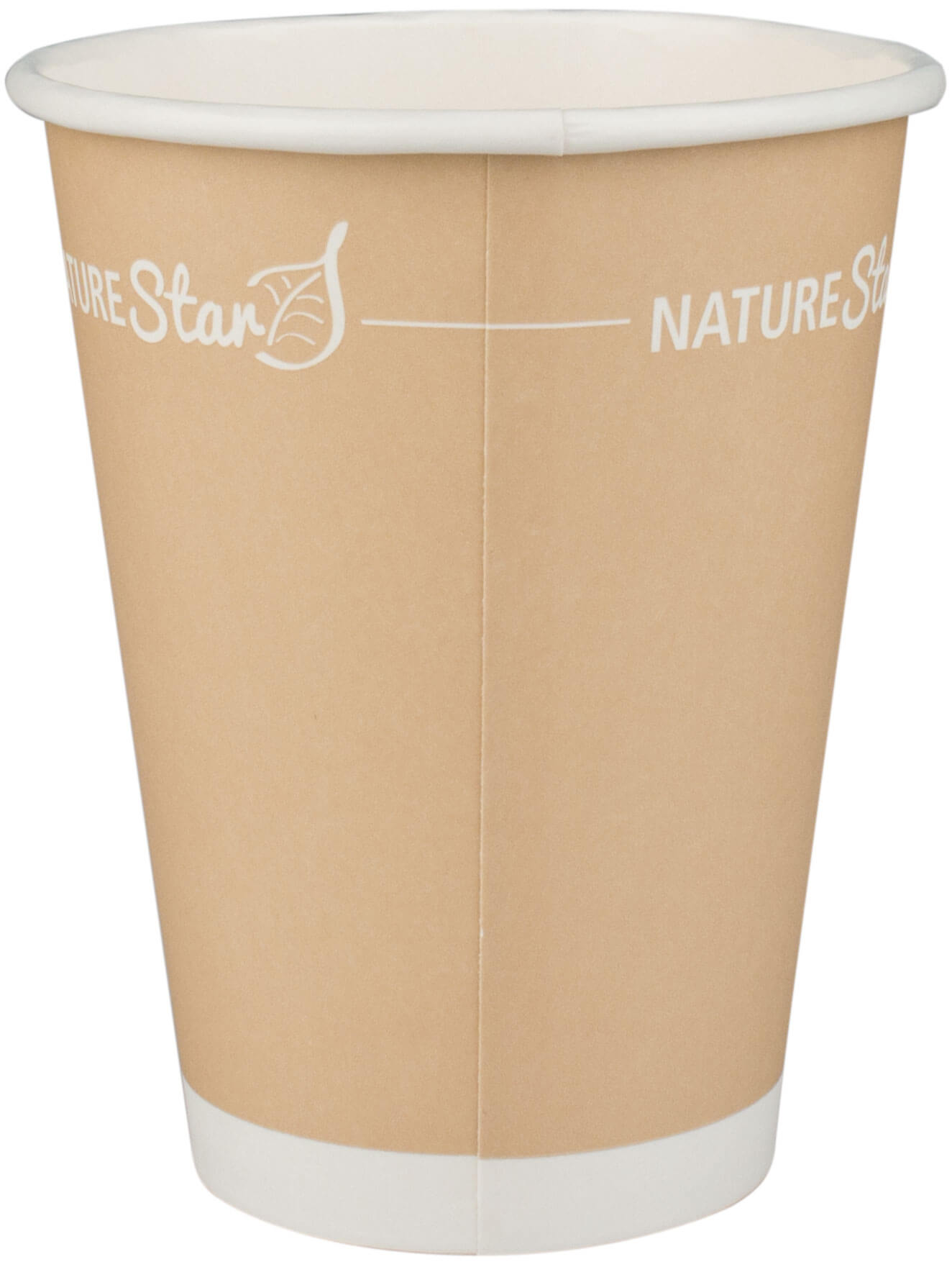 Coffee cups paper, brown - 300ml, 9cm (50 pcs.)